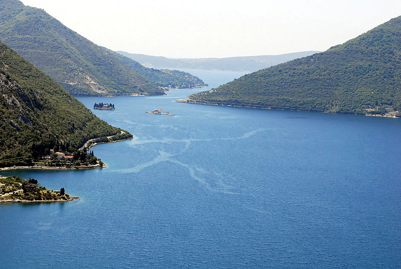 Kotor Bay in Montenegro. The Adriatic Sea - Yacht Charter In The Mediterranean