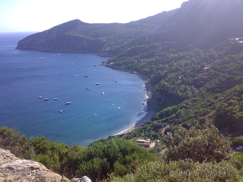 Tyrrhenian Sea. Costa dello sbarcatello. Italy.