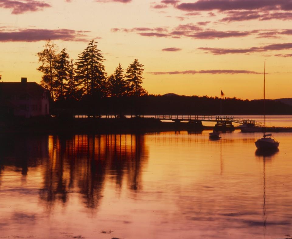 Gilkey Harbour Sunset, Maine