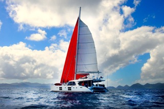 Sunreef luxury yacht "In the Wind"