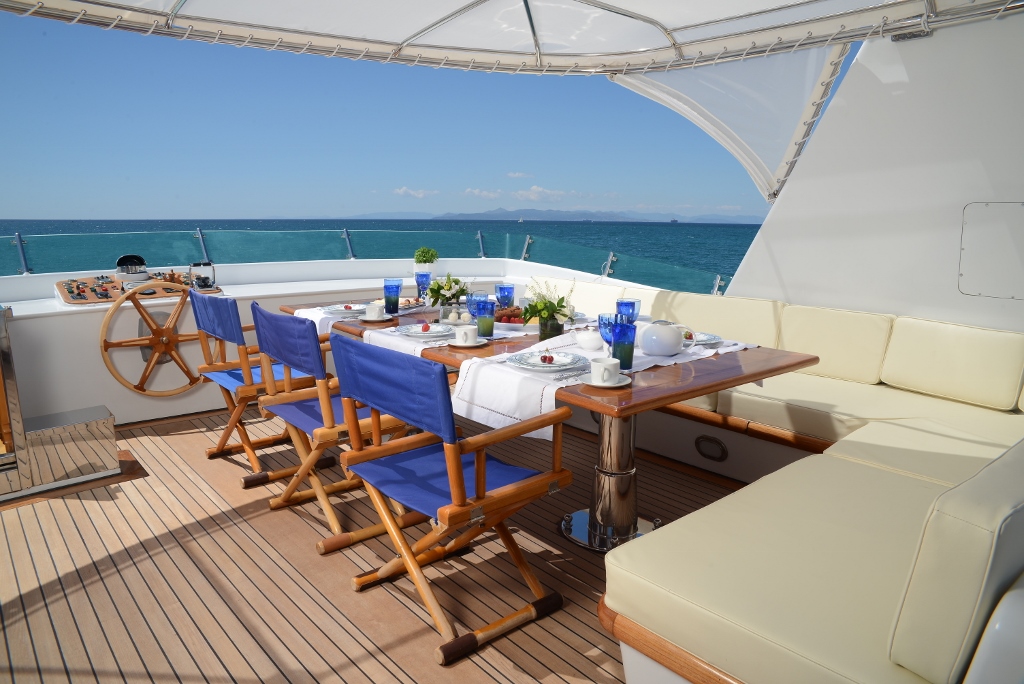 Luxury Motor Yacht Camellia. Cruising Ionian Islands, Greece