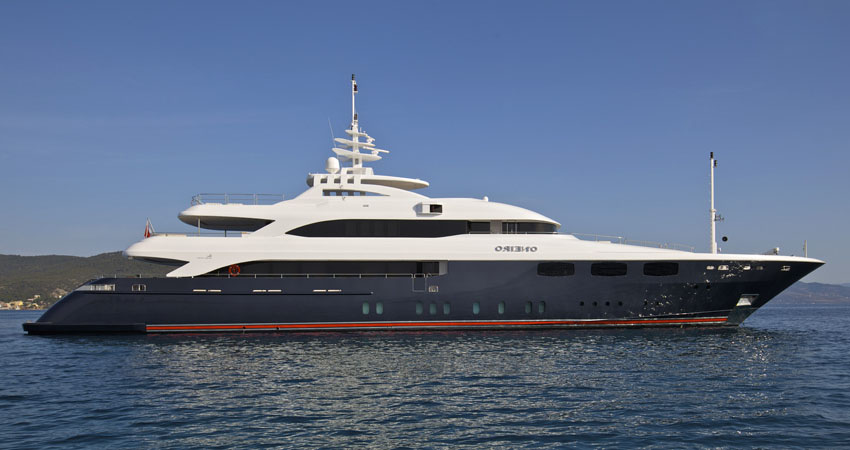 Greece luxury yacht charter orion