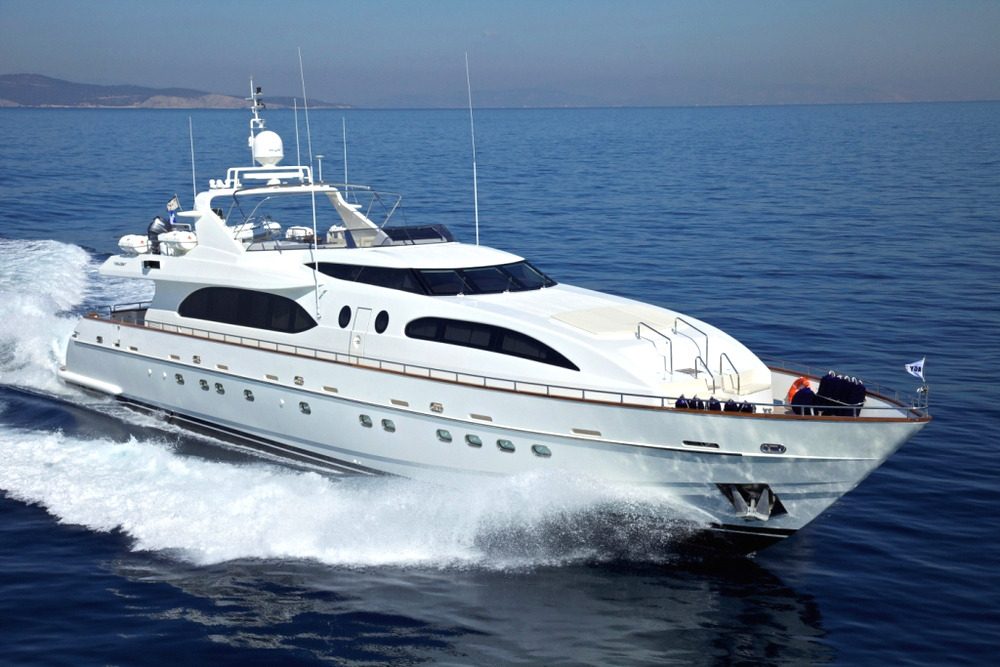 luxury motor yacht charter HELIOS
