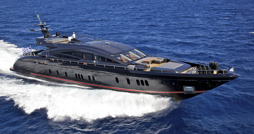 Greece motor yacht charter OPATI