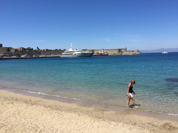 Rhodes, Greece is a highlight of Greece Yacht Charter Arktos