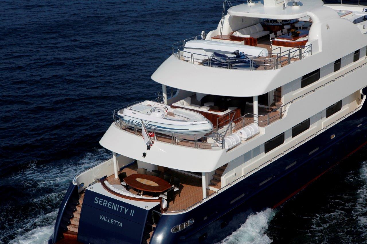 Luxury motor yacht Serenity II