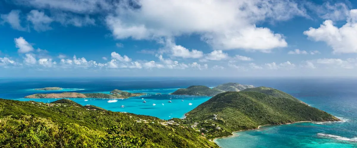 View of North Sound, Virgin Gorda