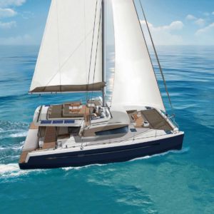 Greece catamaran-charter New Horizons 3