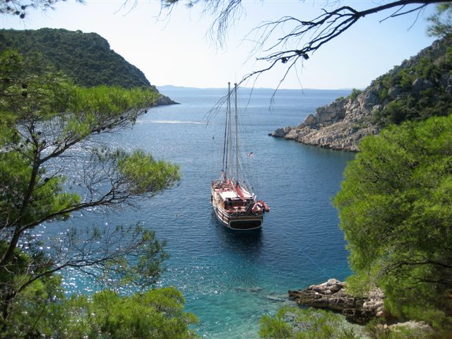 A traditional motor-sailer, Croatia your next vacation