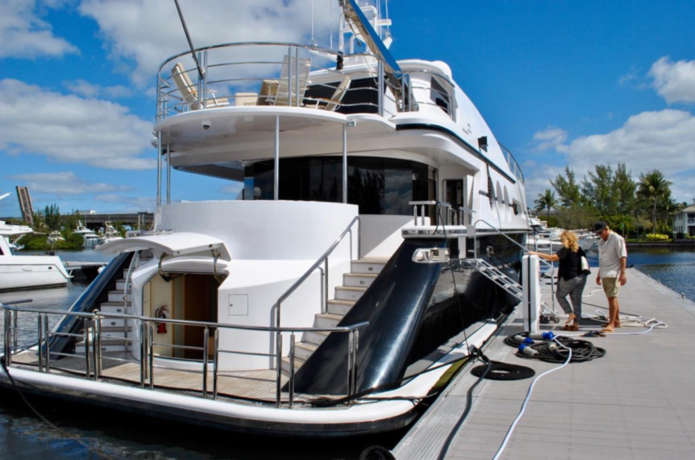 Southern Exuma Yacht-Charter M/Y DENRAE has all the right equipment you need. 