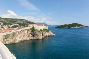 The old city of Dubrovnik