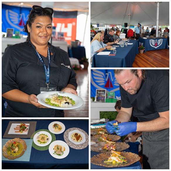 Newport Charter Yacht Show Chef Competition