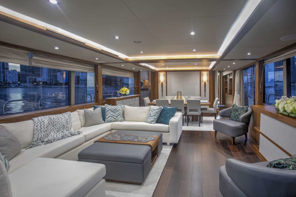 New England motor yacht charter Perseverance 3