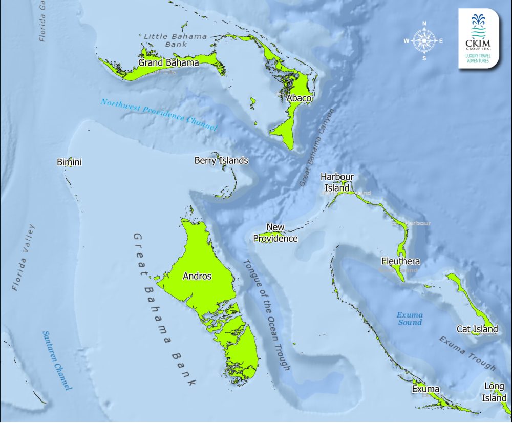 Bahamas Map 1000x826 