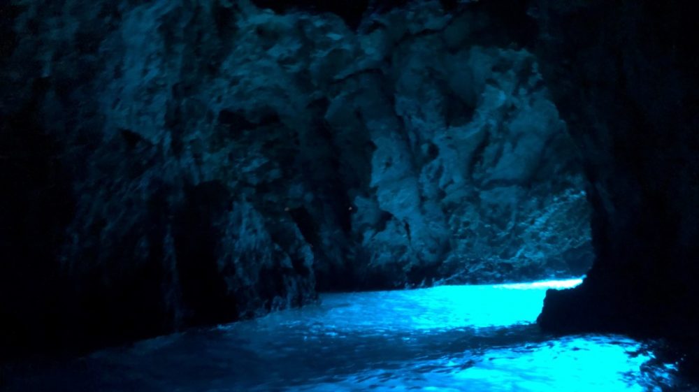 Blue Cave on Bisevo, Central Dalmatia