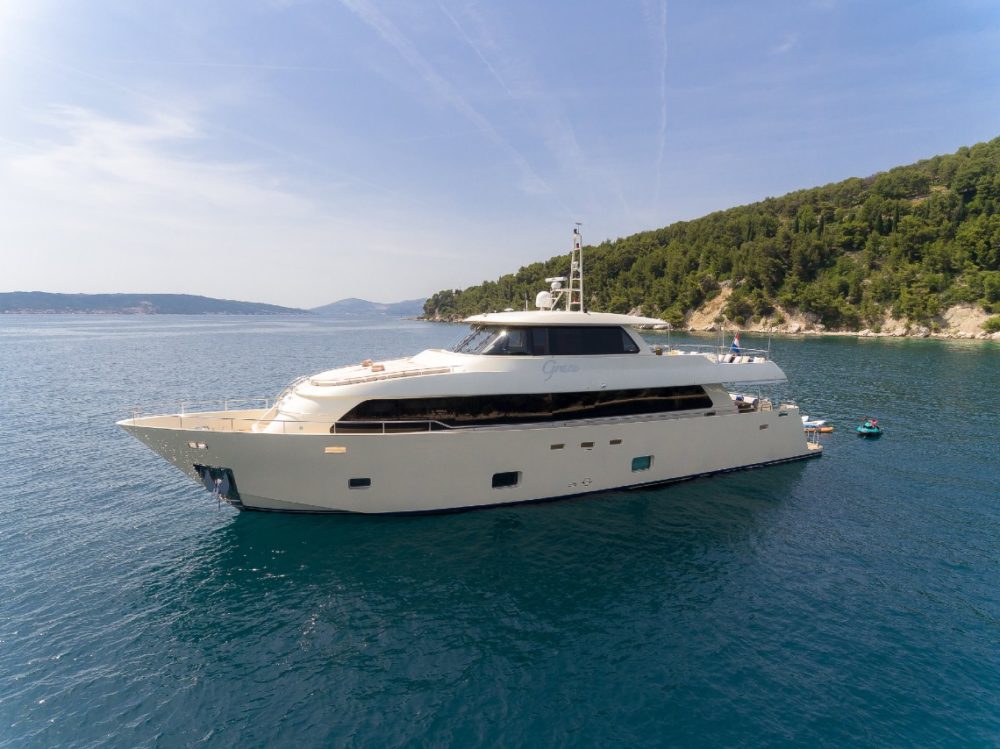 Motor Yacht Grace in Croatia. Reasons to sail in Croatia
