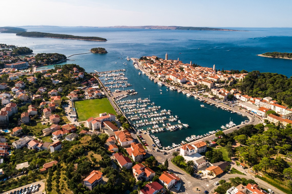 ACI Marina Rab, in Kvarner, Croatia