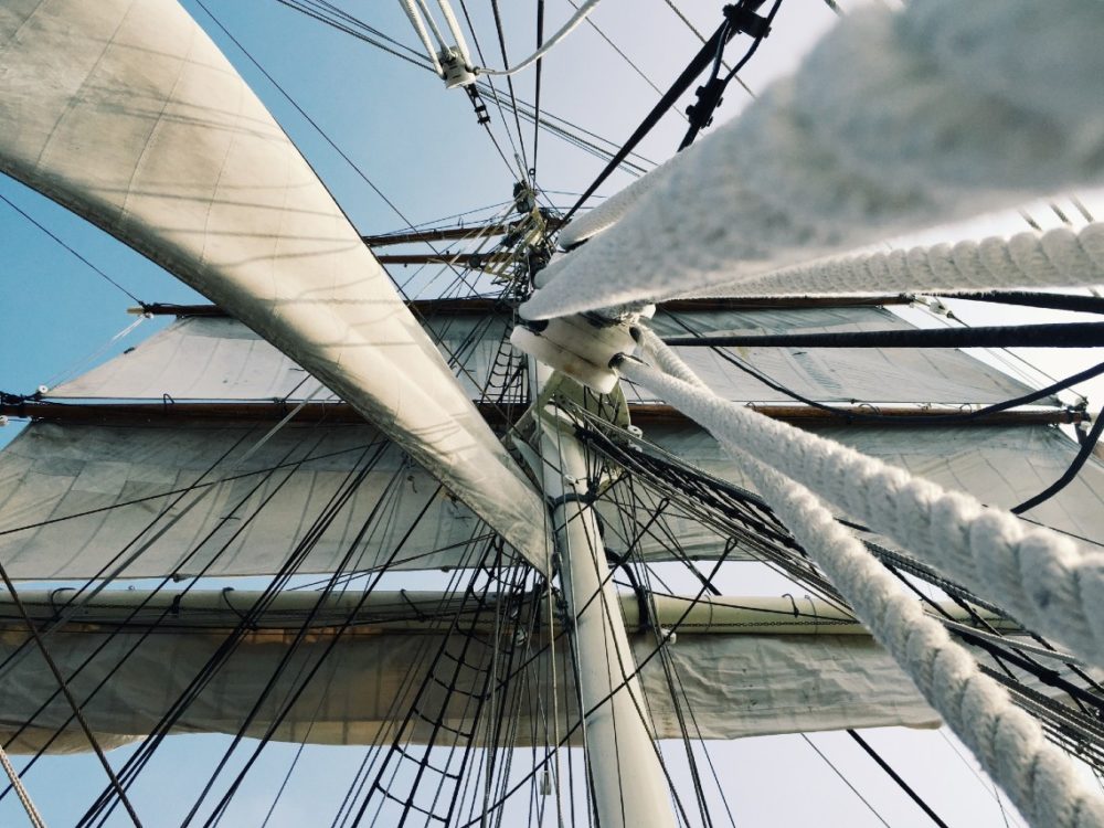 Tall Ship in Mystic. Photo by Tanner Morris on Unsplash.