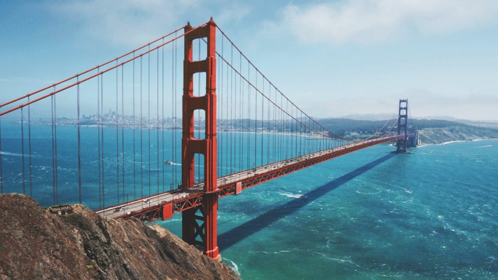 Golden Gate Bridge, San Francisco. Photo by Maarten Van den Heuvel on Unsplash.