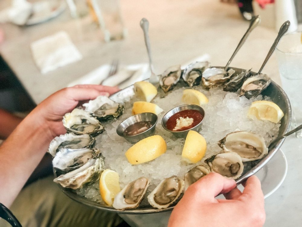 Enjoy fresh seafood in Portland. Photo by Viviana Rishe on Unsplash.