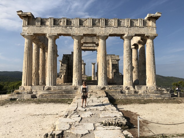 Temple of Aphaia is part of Saronic islands charter itineraries
