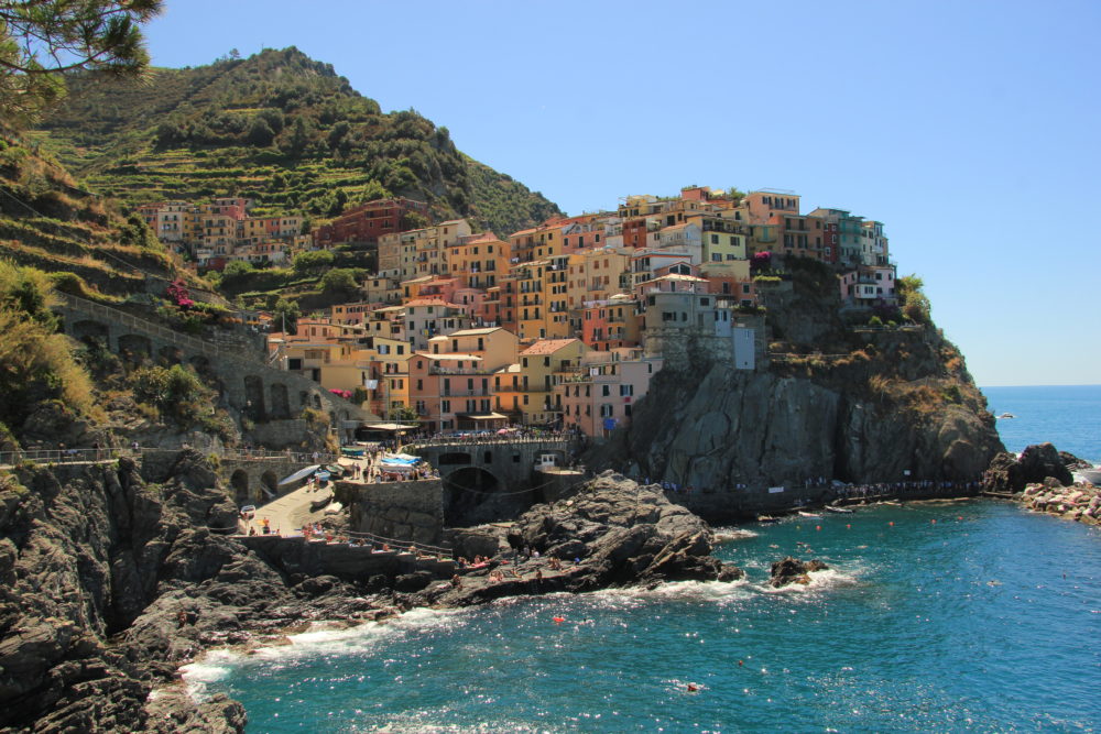 For a taste of local olive oil and wine, sail to colorful Manarola in the Cinque Terre. Discover the Italian Riviera on your next yacht charter.