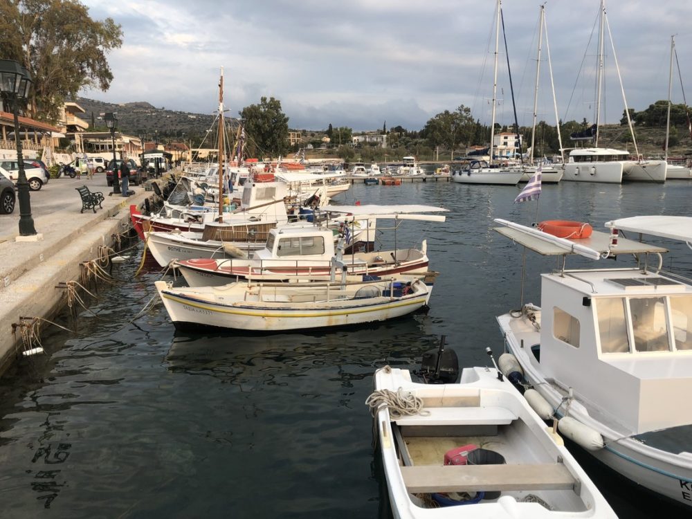 Perdika Harbour on Aegina.