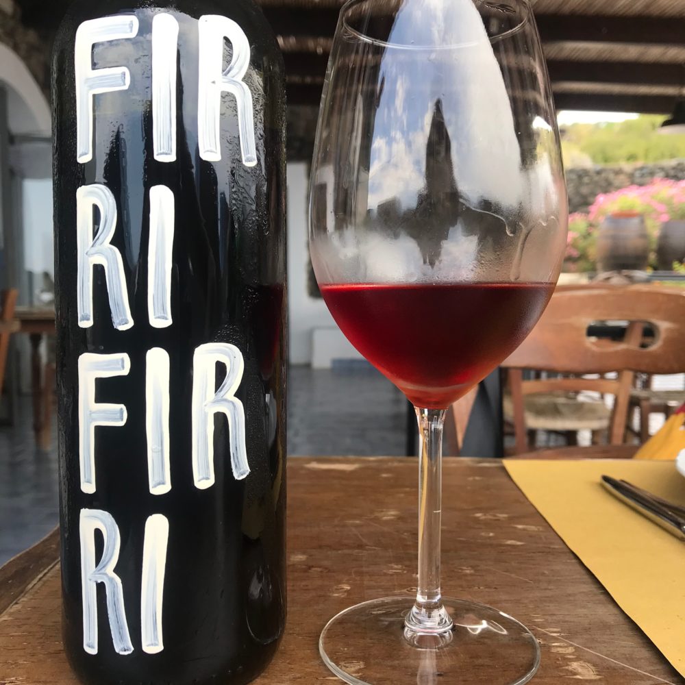 Tanca Nica's Firri Firri rosé of Pignatello and Catarratto from Pantelleria, Sicily