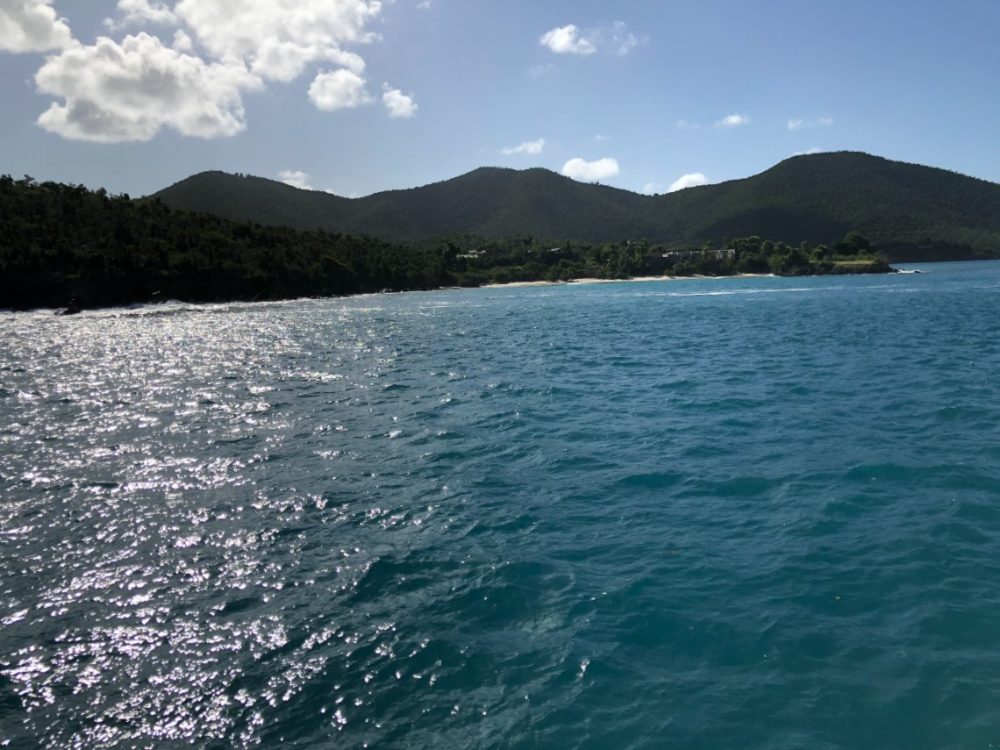 One of St John USVI beautiful beaches.