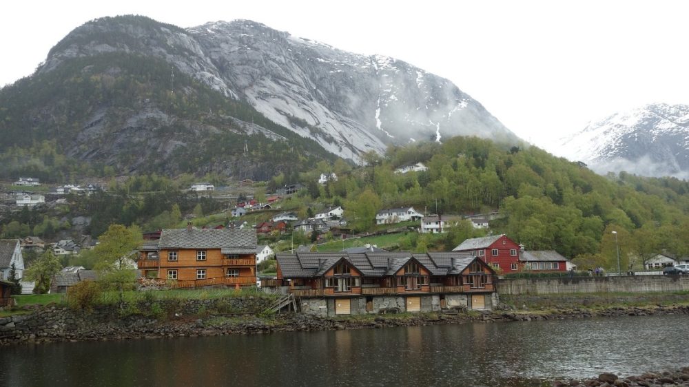 Enjoy the scenery while sailing on Eidfjord, Norway