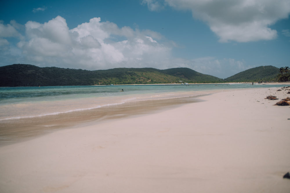 Flamenco Beach on Culebra, Puerto Rico Puerto Rico Yacht Charters