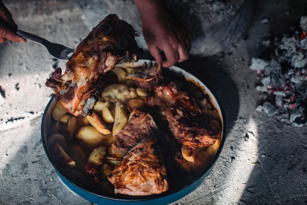 Lamb Peka at Konoba Dubrava in Dubrovnik, Croatia