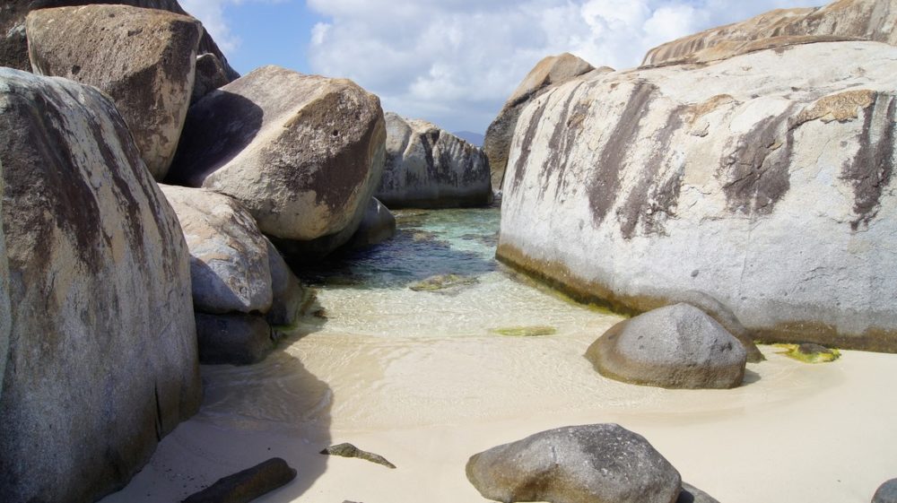 The Baths on the island of Virgin Gorda, BVI