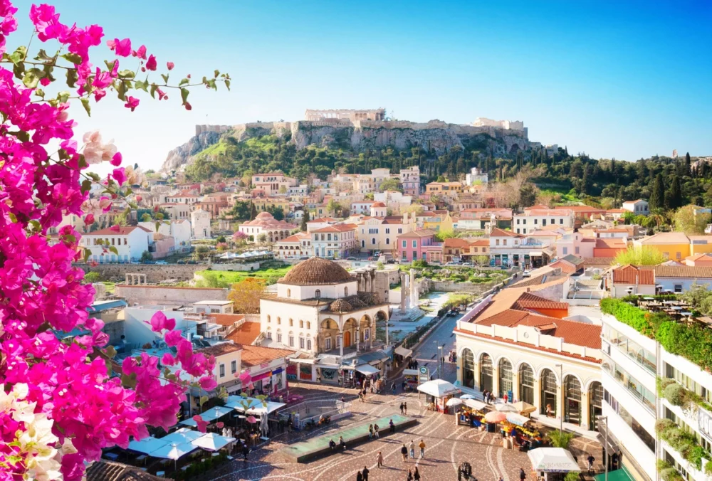 Athens, Greece, lively nightlife