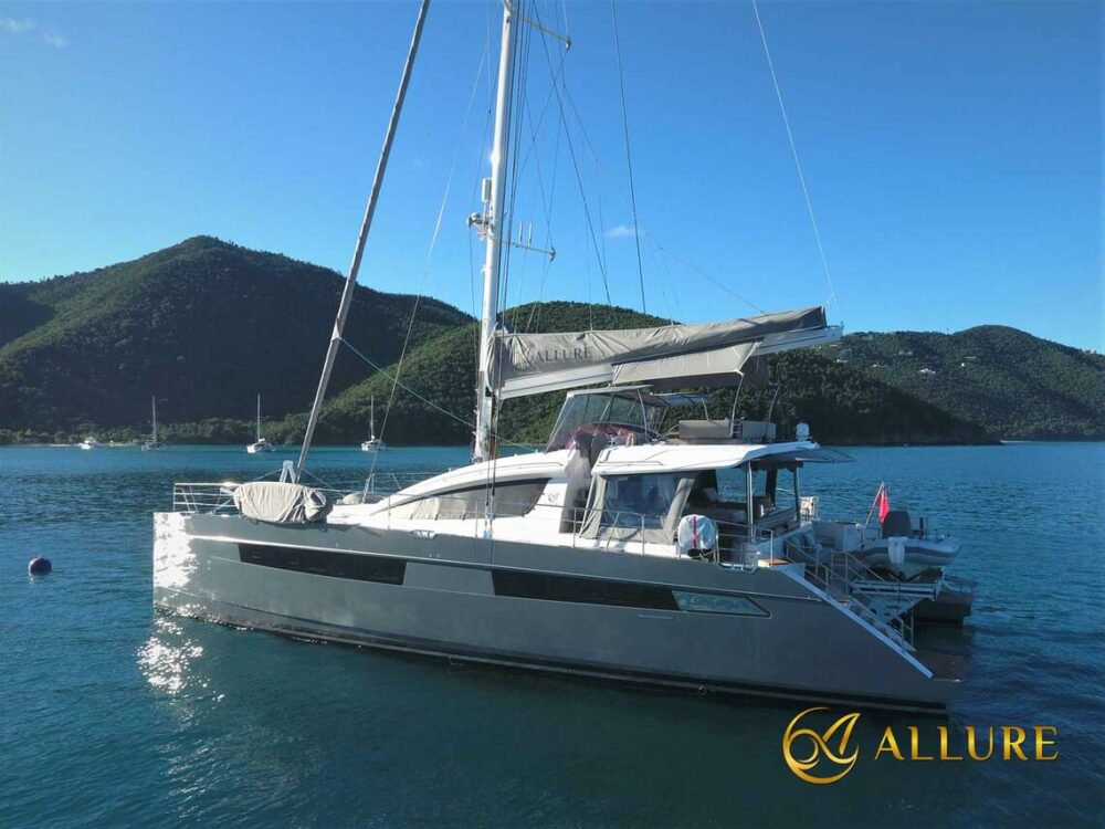 Sail with luxury and comfort on ALLURE Now BVI-Based