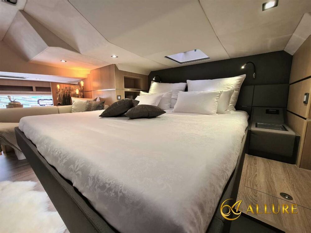 Master Cabin of ALLURE Now BVI-Based