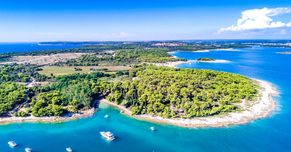 Croatian Scenery during a yacht charter