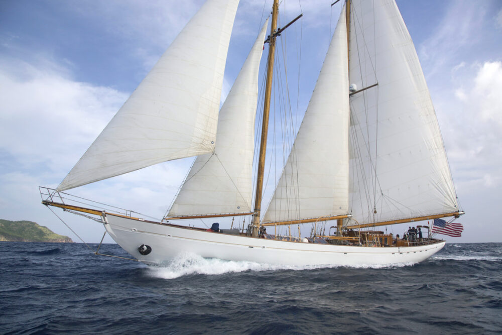 sailing yacht eros yacht charter in the Caribbean