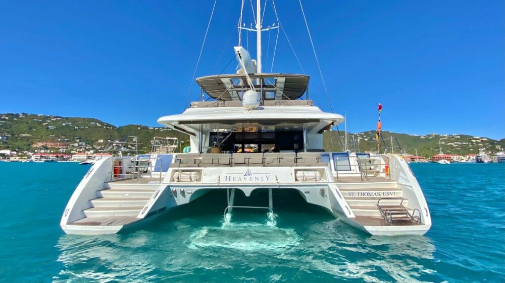 Catamaran HEAVENLY in St. Thomas Virgin Islands