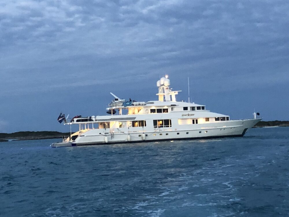 M/Y STAR SHIP a popular Bahamas charter yacht.