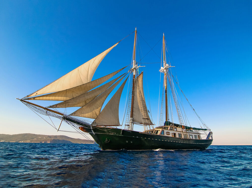 The prestigious Greece Yacht Charter Arktos