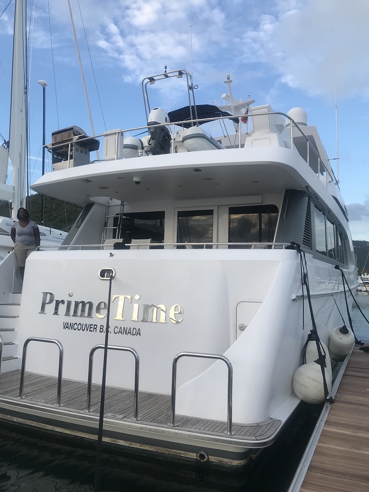 BVI based motor yacht PRIME TIME