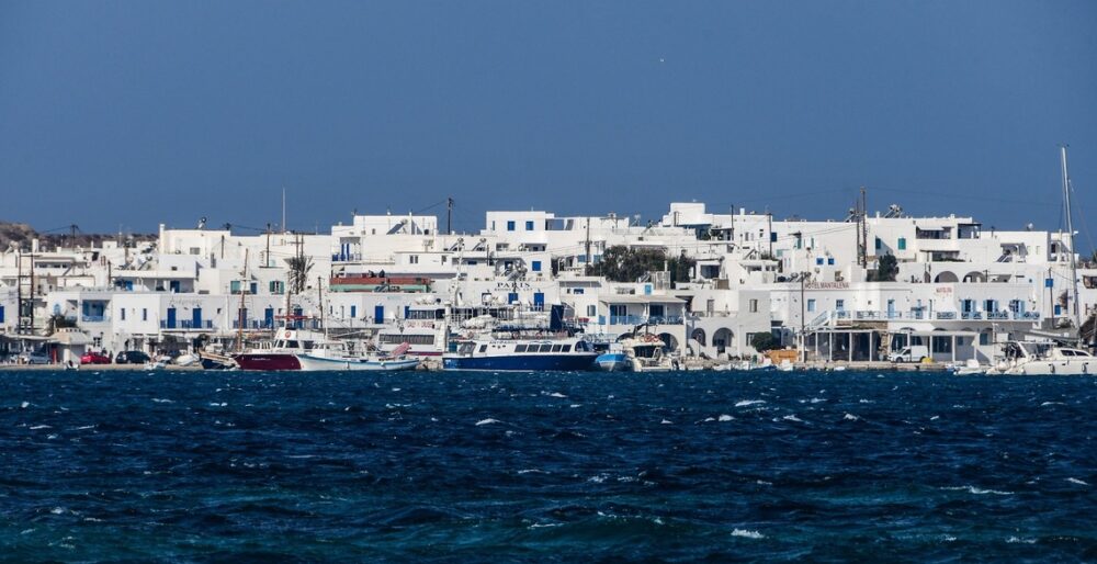 Paros in the Cyclades Islands in Greece.