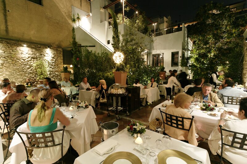 Spondi Restaurant, Athens. One of the best Athens restaurants.