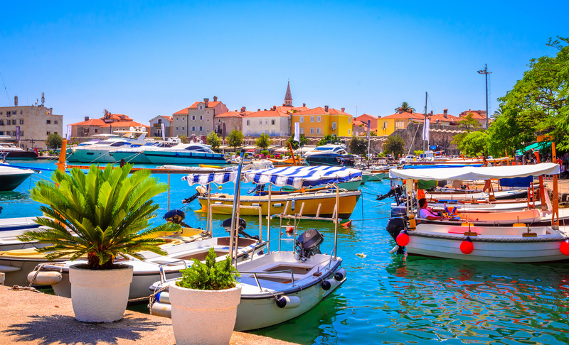 Budva Port, one of the Most Instagrammable Places in Montenegro