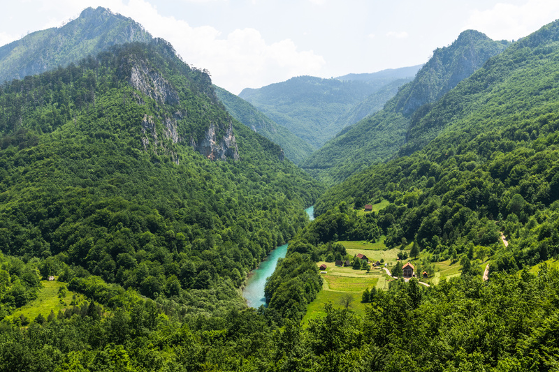 Tara River Canyon, one of the Most Instagrammable Places in Montenegro