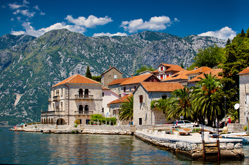 Chartering a motoryacht croatia to montenegro. Perast town