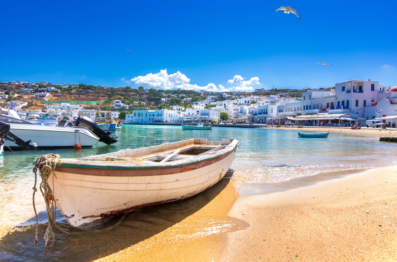 Mykonos Town, Mykonos, Cyclades. One of the most instagrammable places in Greece.
