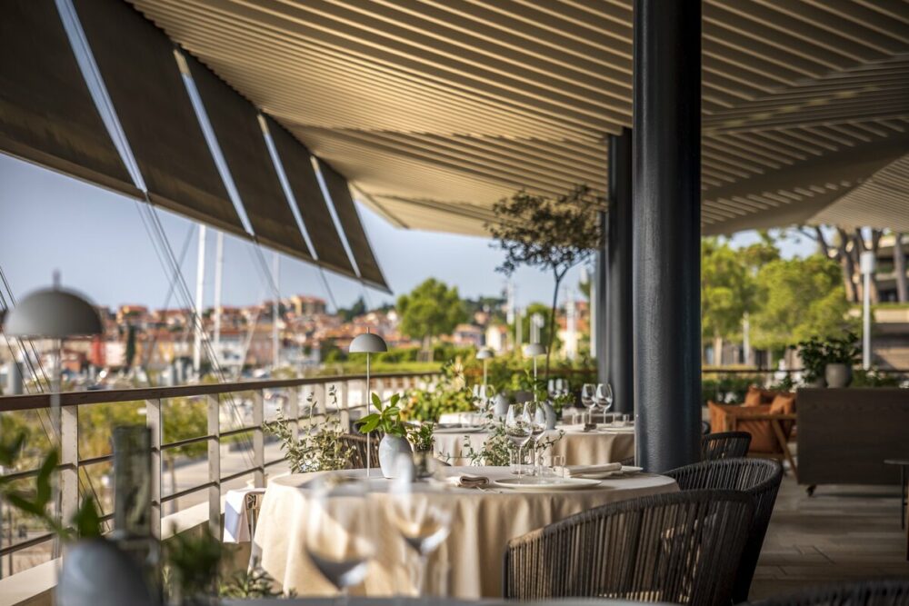 Agli Amici Restaurant Rovinj, Croatia. One of the best restaurants on the Croatian Coast.
