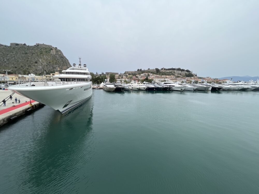 Mediterranean motor yachts nafplion, greece